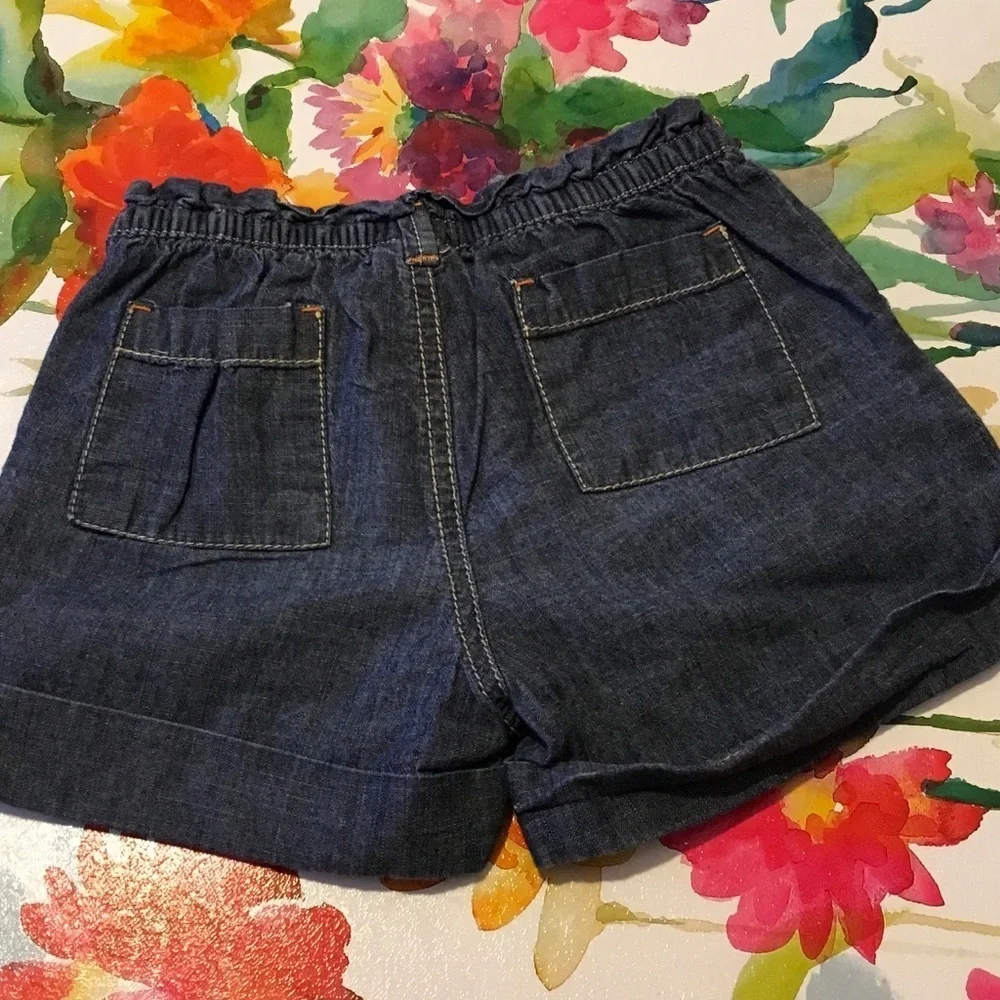 Gymboree size(5) orange and blue  girls set EUC